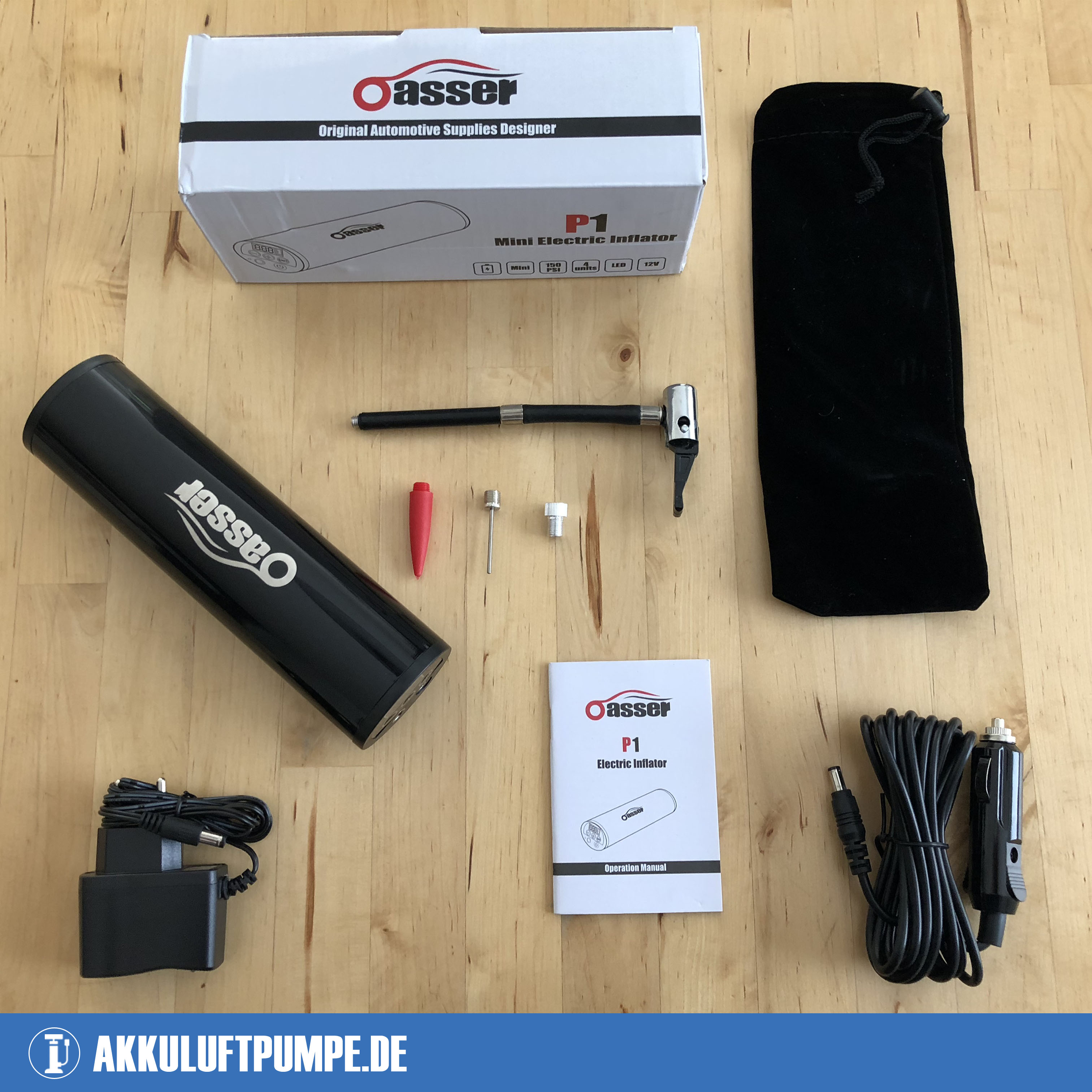 Oasser P1 Akku Kompressor: Test und Erfahrungsbericht